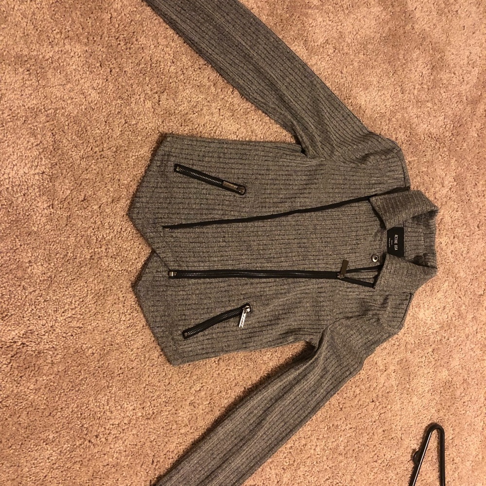 Active USA Dual Zipper Blazer